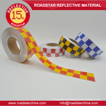 Qualitativ hochwertige kariert PVC Reflektorband für Auto